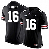 Ohio State Buckeyes 16 J.T. Barrett Black Nike College Football Jersey Dzhi,baseball caps,new era cap wholesale,wholesale hats